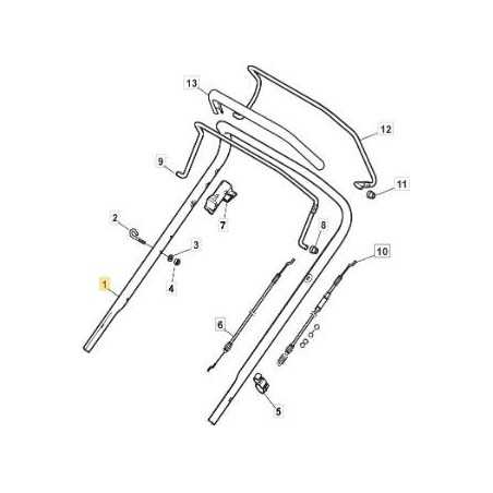UPPER HANDLE ERGO NT LUX VGA+IMP. x ORIGINAL STIGA DASHBOARD - 381007525/0 | NewgardenParts.com