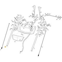 MANIJA LADO DERECHO ORIGINAL STIGA - 118820260/0 | NewgardenParts.com