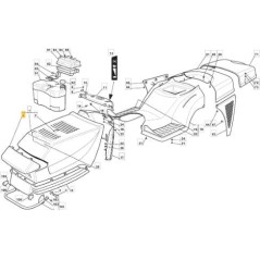 SMOKED HEADLIGHT MASK TC 102 ORIGINAL STIGA - 125410858/0 | NewgardenParts.com