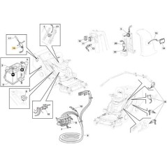 MICRO POLIFUNZIONE CABLATO ORIGINALE STIGA - 118830505/0 | NewgardenParts.com