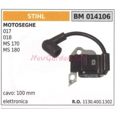 Bobine d'allumage STIHL pour moteur de tronçonneuse 017 018 MS170 180 014106