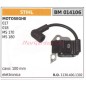 Bobine d'allumage STIHL pour moteur de tronçonneuse 017 018 MS170 180 014106