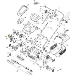 MOTOR ELÉCTRICO 1500W/50HZ ORIGINAL STIGA - 118802683/0