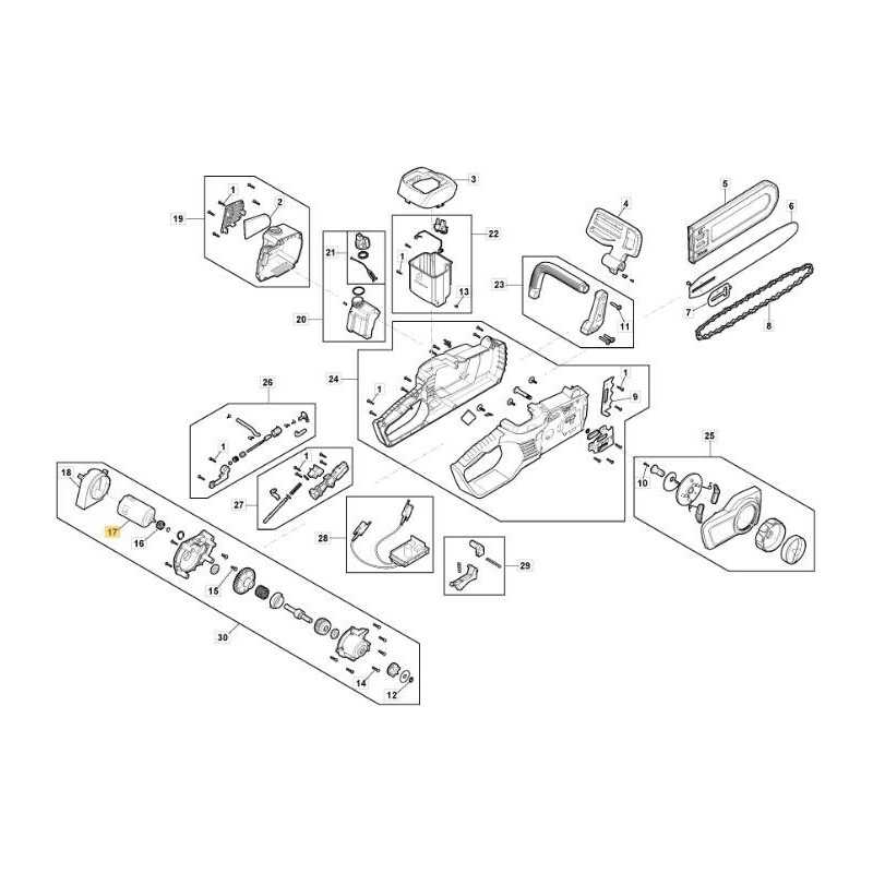 ORIGINAL STIGA CS 40 Li ELEKTROMOTOR – 118810922/0