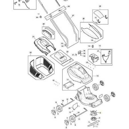 MOTOR ELÉCTRICO E 300 LI 20 ORIGINAL STIGA - 118811092/0 | NewgardenParts.com