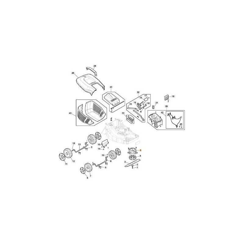 ELEKTROMOTOR E 340 LI 20 ORIGINAL STIGA - 118811178/0