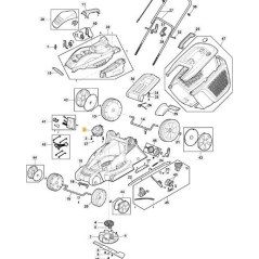MOTOR ELÉCTRICO E 380 Li 40 ORIGINAL STIGA - 118811002/0 | NewgardenParts.com