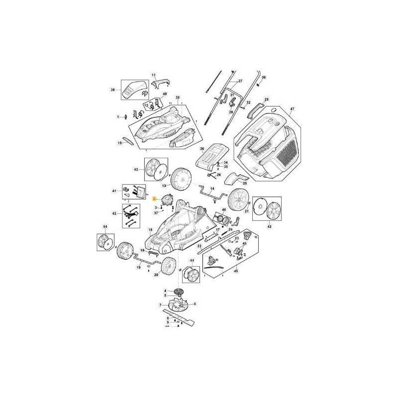 ELEKTROMOTOR E 380 Li 40 ORIGINAL STIGA - 118811002/0