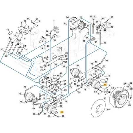 MOTORE RUOTA CON BYPASSIEME SX ORIGINALE STIGA - 1137-0960-01 | NewgardenParts.com