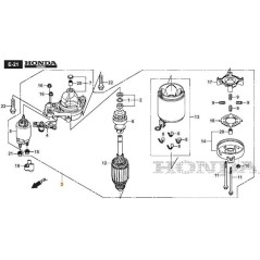 DEMARREUR ORIGINAL STIGA - 118551700/0 | NewgardenParts.com