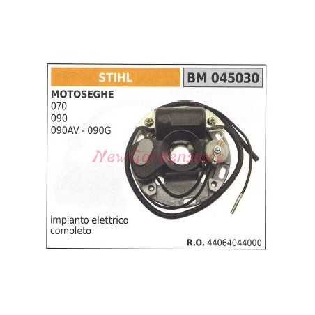 STIHL chainsaw ignition coil 070 090 090AV 090G electrical system 045030 | NewgardenParts.com