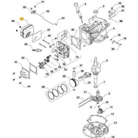 KIT SILENCIEUX ORIGINAL STIGA - 118551134/0 | NewgardenParts.com