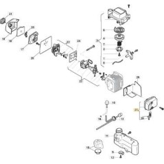 KIT SILENCIADOR ORIGINAL STIGA - 118801867/0 | NewgardenParts.com