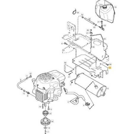 BOUCLIER THERMIQUE ORIGINAL STIGA - 1134-6251-01 | NewgardenParts.com
