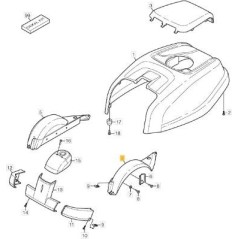 AILE AVANT GAUCHE VILLA ORIGINAL STIGA - 1134-5307-01 | NewgardenParts.com