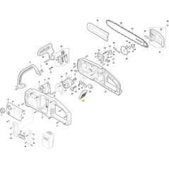 Platine – CS 100 Li 20 ORIGINAL STIGA – 118806263/0