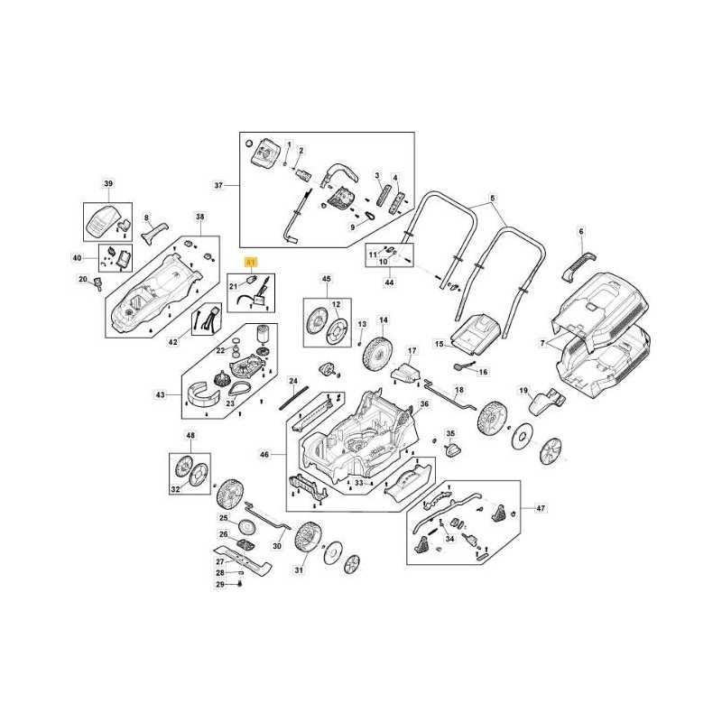 KIT PCB ET COMMUTATEURS E 300 Li 40 ORIGINAL STIGA - 118810956/0