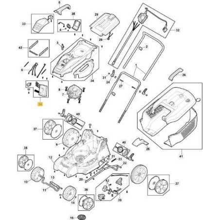 KIT INTERRUPTOR PCB E E 340 Li 40 ORIGINAL STIGA - 118811043/0 | NewgardenParts.com