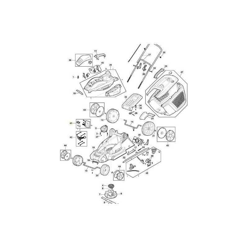 KIT PCB ET COMMUTATEURS E 380 Li 40 ORIGINAL STIGA - 118811052/0