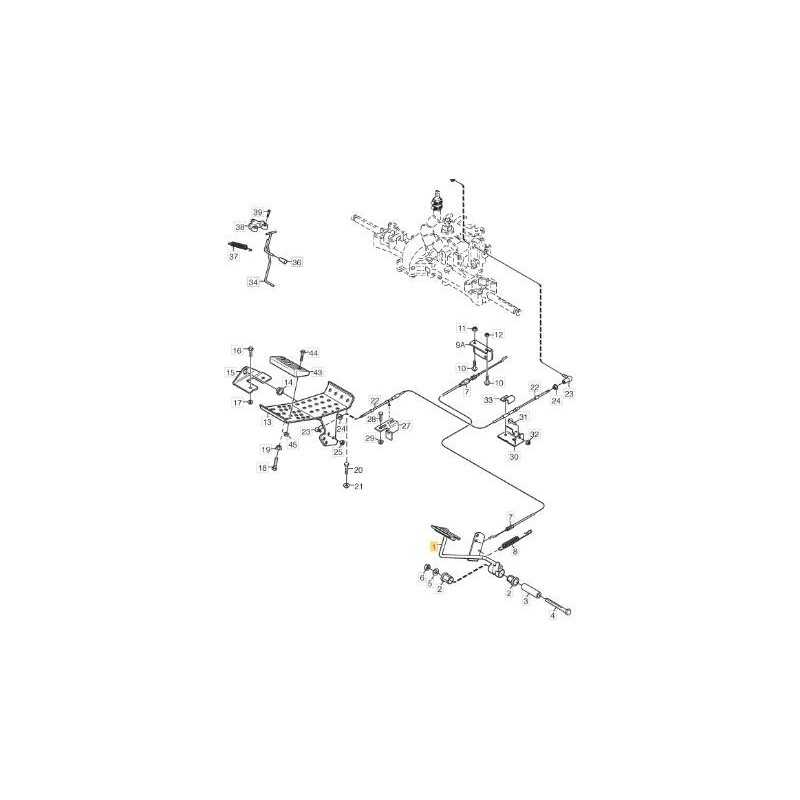 ORIGINAL STIGA BREMSPEDAL – 1134-5655-01