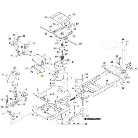 UNTERE ARMLEHNENPLATTE PARK VNN ORIGINAL STIGA - 387547069/0 | NewgardenParts.com