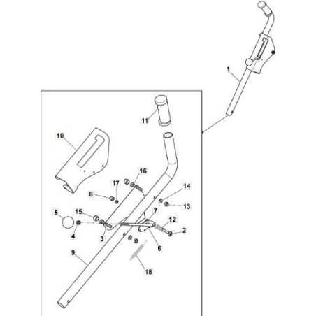 PIASTRA LEVA CAVO COMANDO LIFT.SYST. VNN ORIGINALE STIGA - 382547099/0 | NewgardenParts.com