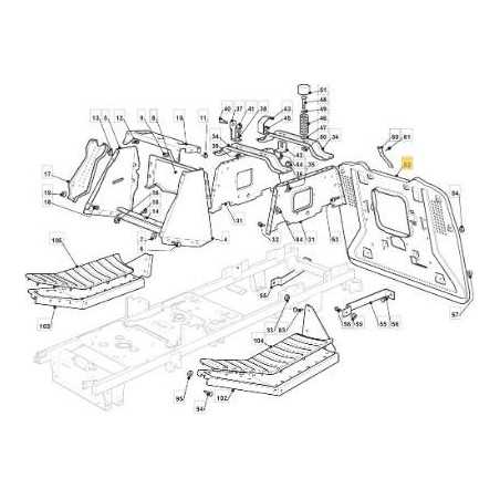 REAR PLATE PAINTED BLACK NJ92 ORIGINAL STIGA - 382547041/1 | NewgardenParts.com