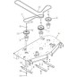 ORIGINAL STIGA SIDE DISCHARGE CUTTING DECK - 118830809/0