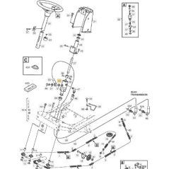 PIGNON (Direction Assistée) ORIGINAL STIGA - 1139-2106-01