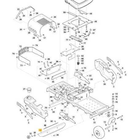 ORIGINAL YELLOW FOOTEST STIGA - 118830077/0 | NewgardenParts.com