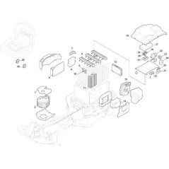 Kit de alimentación (baterías+cargador) para ORIGINAL STIGA 720S - 1126-9174-02