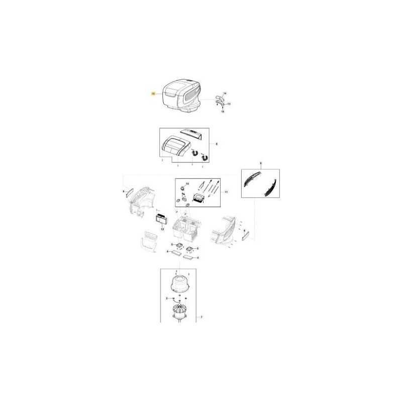 CABEZAL 48V STIGA 700 SER. PULSADOR MONO STIGA ORIGINAL - 381270021/0