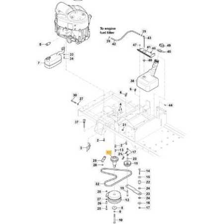 PROLUNGA ALBERO MOTORE ORIGINALE STIGA - 118830073/0 | NewgardenParts.com