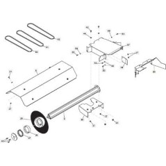CINTURÓN PROTECCIÓN NEGRO PERLA ORIGINAL STIGA - 118890291/0 | NewgardenParts.com