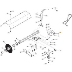 ORIGINAL STIGA BELT PROTECTION - 118890113/0 | NewgardenParts.com