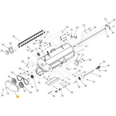 PROTEZIONE CINGHIA ORIGINALE STIGA - 118890079/0 | NewgardenParts.com
