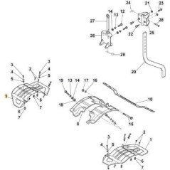 ORIGINAL STIGA RIGHT PROTECTION - 118802868/1 | NewgardenParts.com