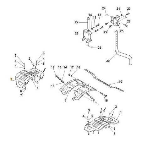 PROTECCIÓN DERECHO STIGA ORIGINAL - 118802868/1 | NewgardenParts.com