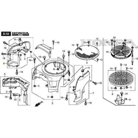 PROTECCIÓN INFERIOR DERECHA STIGA ORIGINAL - 118552120/0 | NewgardenParts.com