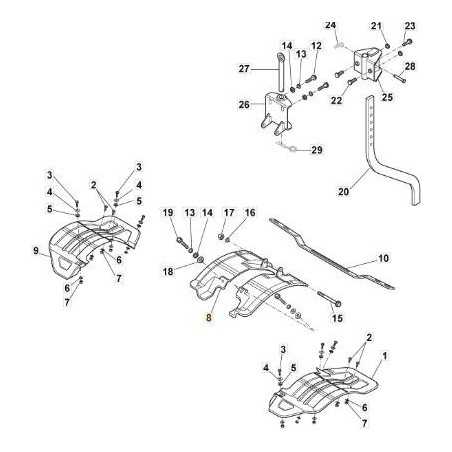 PROTECCIÓN INTERNA ORIGINAL STIGA - 118802867/1 | NewgardenParts.com