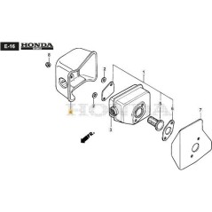 PROTECCIÓN SILENCIADOR STIGA ORIGINAL - 118552080/0 | NewgardenParts.com