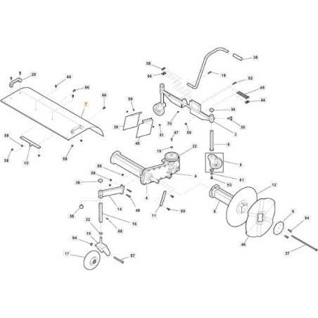 PROTECCIÓN DE CEPILLO ORIGINAL STIGA - 1319-2332-01 | NewgardenParts.com