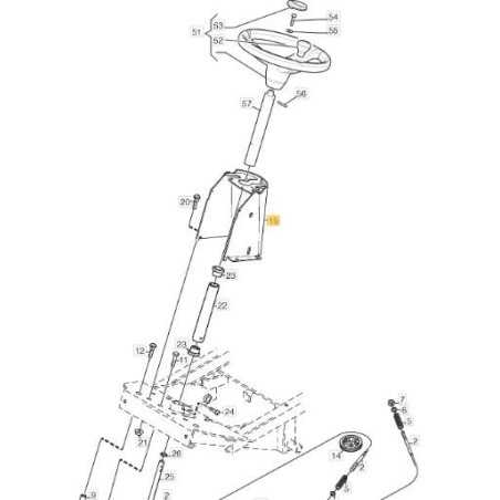 PROTECCIÓN DE DIRECCIÓN ORIGINAL STIGA - 1134-5349-01 | NewgardenParts.com