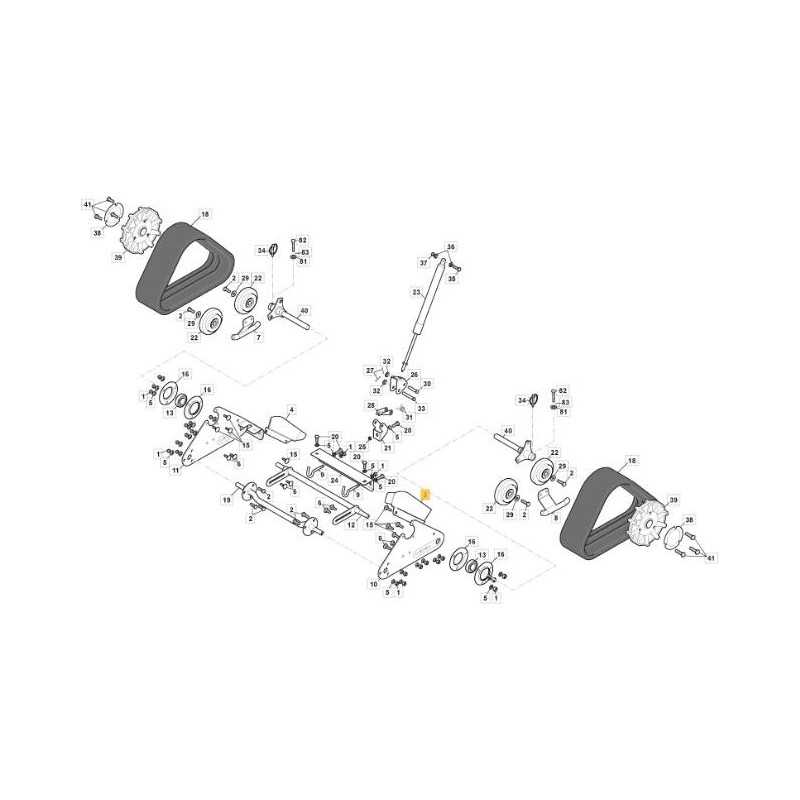 UPPER LEFT TRACK PROTECTION SNTH 760 CTF ORIGINAL STIGA - 383600065/0
