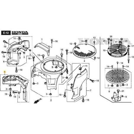 PROTECCIÓN SUPERIOR STIGA ORIGINAL - 118552118/0 | NewgardenParts.com