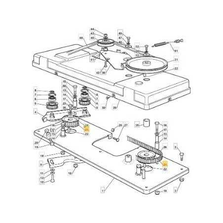HTD-STEUERRIEMENSCHEIBE TYP B MIT FLANSCH ORIGINAL STIGA - 125601562/0 | NewgardenParts.com