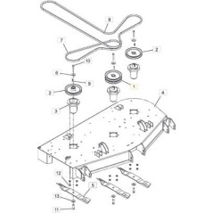 POLEA DOBLE STIGA ORIGINAL - 118830799/0 | NewgardenParts.com
