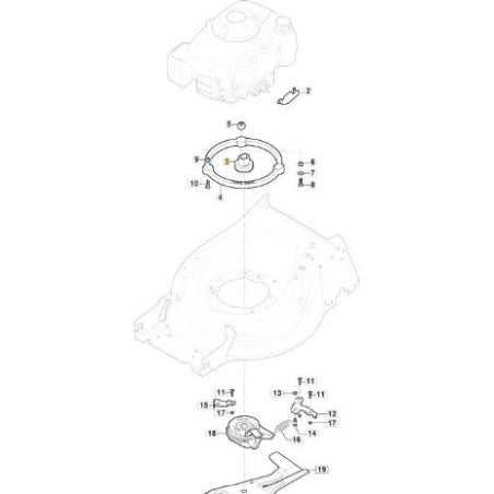 PULEGGIA MOTORE MP2 554 BBC ORIGINALE STIGA - 122601935/0 | NewgardenParts.com