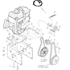 POULIE MOTEUR STIGA ORIGINALE - 1812-1719-01 | NewgardenParts.com