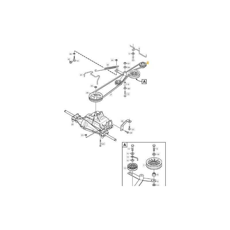 PULEGGIA MOTORE VILLA ROYAL ORIGINALE STIGA - 1134-4611-01